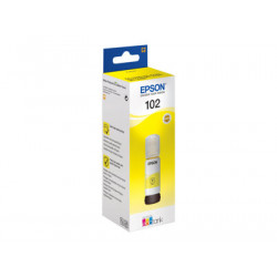 Epson 102 - 70 ml - žlutá - originální - inkoustový zásobník - pro EcoTank ET-15000, 2750, 2751, 2756, 2850, 2851, 2856, 3850, 4750, 4850, 4856