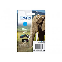 Epson 24 - 4.6 ml - azurová - originální - inkoustová cartridge - pro Expression Photo XP-55, 750, 760, 850, 860, 950, 960, 970; Expression Premium XP-750, 850