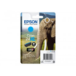 Epson 24XL - 8.7 ml - XL - azurová - originální - blistr s RF alarmem - inkoustová cartridge - pro Expression Photo XP-55, 750, 760, 850, 860, 950, 960, 970; Expression Premium XP-750, 850