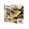 Epson 16 Multipack - 4-balení - černá, žlutá, azurová, purpurová - originální - blistr s RF akustickým alarmem - inkoustová cartridge - pro WorkForce WF-2010, 2510, 2520, 2530, 2540, 2630, 2650, 2660, 2750, 2760