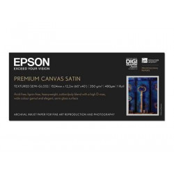 Epson PremierArt Water Resistant Canvas - Lesklý - 465 mikronů - Role (152.4 cm x 12.2 m) - 350 g m2 - 1 role umělecký papír - pro Stylus Pro 11880; SureColor SC-P20000