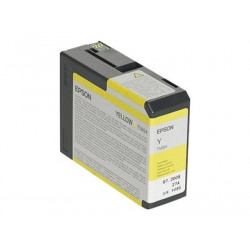 Epson T5804 - 80 ml - žlutá - originální - inkoustová cartridge - pro Stylus Pro 3800, Pro 3880