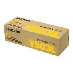 Samsung CLT-Y503L - Vysoká výtěžnost - žlutá - originální - kazeta s barvivem (SU491A) - pro ProXpress SL-C3010DW, SL-C3010ND, SL-C3060FR, SL-C3060FW, SL-C3060ND