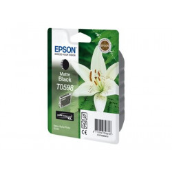 Epson T0598 - 13 ml - matná čerň - originální - blistr s RF akustickým alarmem - inkoustová cartridge - pro Stylus Photo R2400