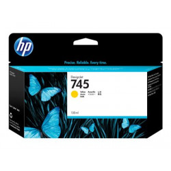 HP 745 - 130 ml - žlutá - originální - DesignJet - inkoustová cartridge - pro DesignJet HD Pro MFP, Z2600 PostScript, Z5600 PostScript