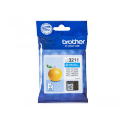 Brother LC3211C - Azurová - originální - inkoustová cartridge - pro Brother DCP-J572, DCP-J772, DCP-J774, MFC-J890, MFC-J895