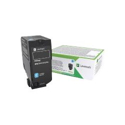 Lexmark - Azurová - originální - kazeta s barvivem LCCP, LRP, Lexmark Corporate - pro Lexmark CS720de, CS720dte, CS725de, CS725dte, CX725de, CX725dhe, CX725dthe