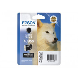 Epson T0968 - 11.4 ml - matná čerň - originální - blistr s RF akustickým alarmem - inkoustová cartridge - pro Stylus Photo R2880