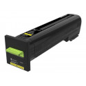 Lexmark - Kapacita Extra High Capacity - žlutá - originální - kazeta s barvivem LCCP, Lexmark Corporate - pro Lexmark CS820de, CS820dte, CS820dtfe