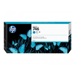 HP 746 - 300 ml - azurová - originální - DesignJet - inkoustová cartridge - pro DesignJet HD Pro MFP, Z6, Z6dr, Z9+, Z9+dr