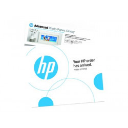 HP Advanced - Lesklý - 10,5 mil. - 102 x 305 mm - 250 g m2 - 65 libry - 10 listy fotografický papír - pro ENVY Inspire 7920e
