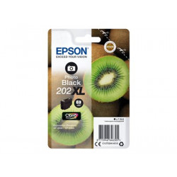 Epson 202XL - 7.9 ml - Vysoká kapacita - foto černá - originální - blistr - inkoustová cartridge - pro Expression Premium XP-6000, XP-6005, XP-6100, XP-6105