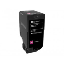 Lexmark - Vysoká výtěžnost - purpurová - originální - kazeta s barvivem LCCP - pro Lexmark CS725de, CS725dte