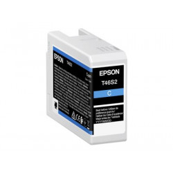 Epson T46S2 - 25 ml - azurová - originální - inkoustová cartridge - pro SureColor P706, SC-P700, SC-P700 Mirage Bundling
