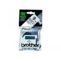 Brother M-K221SBZ - Černá na bílé - Role (0,9 cm x 4 m) 1 kazeta y nelaminovaná páska - pro P-Touch PT-55, PT-65, PT-75, PT-80, PT-85, PT-BB4, PT-M95
