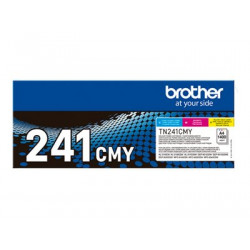 Brother TN241CMY - 3-balení - žlutá, azurová, purpurová - originální - kazeta s barvivem - pro Brother DCP-9015, DCP-9020, HL-3140, HL-3150, HL-3170, MFC-9140, MFC-9330, MFC-9340