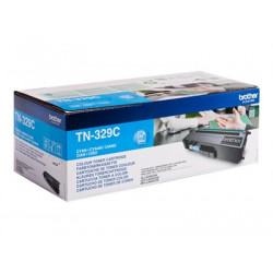 Brother TN329C - Azurová - originální - kazeta s barvivem - pro Brother DCP-L8450CDW, HL-L8350CDW, HL-L8350CDWT, MFC-L8850CDW