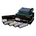 Lexmark - 4-balení - černá, barva (azurová, purpurová, žlutá) - originální - zobrazovací jednotka tiskárny LCCP - pro Lexmark C540, C543, C544, C546, X543, X544, X546, X548