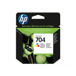 HP 704 - Barva (azurová, purpurová, žlutá) - originální - inkoustová cartridge - pro Deskjet Ink Advantage 2060 K110a