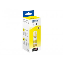 Epson 114 - 70 ml - žlutá - originální - doplnění inkoustu - pro EcoTank ET-8500, ET-8550