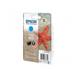 Epson 603 - 2.4 ml - azurová - originální - blistr - inkoustová cartridge - pro Expression Home XP-2150, 2155, 3150, 3155, 4150, 4155; WorkForce WF-2820, 2840, 2845, 2870