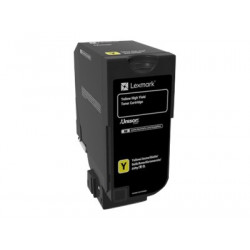 Lexmark - Vysoká výtěžnost - žlutá - originální - kazeta s barvivem LCCP - pro Lexmark CX725de, CX725dhe, CX725dthe