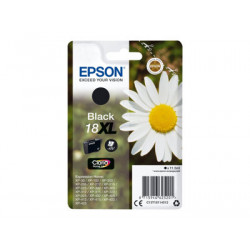Epson 18XL - 11.5 ml - XL - černá - originální - blistr s RF alarmem - inkoustová cartridge - pro Expression Home XP-212, 215, 225, 312, 315, 322, 325, 412, 415, 422, 425