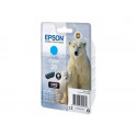 Epson 26 - 4.5 ml - azurová - originální - blistr - inkoustová cartridge - pro Expression Premium XP-510, 520, 600, 605, 610, 615, 620, 625, 700, 710, 720, 800, 810, 820