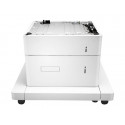 HP Paper Feeder and Stand - Základna tiskárny s podavačem médií - 2550 listy v 2 zásobník(y) - pro LaserJet Enterprise MFP M634; LaserJet Enterprise Flow MFP M634, MFP M635, MFP M636