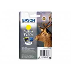 Epson T1304 - Velikost XL - žlutá - originální - blistr s RF akustickým alarmem - inkoustová cartridge - pro Stylus Office BX535, BX630, BX635, BX935; WorkForce WF-3520, 3530, 3540, 7015, 7515, 7525