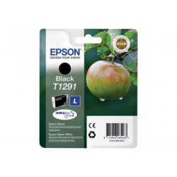 Epson T1291 - 11.2 ml - velikost L - černá - originální - blistr - inkoustová cartridge - pro Stylus SX230, SX235, SX430, SX438; WorkForce WF-3010, 3520, 3530, 3540, 7015, 7515, 7525