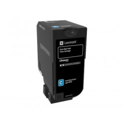 Lexmark - Vysoká výtěžnost - azurová - originální - kazeta s barvivem LCCP, LRP - pro Lexmark CX725de, CX725dhe, CX725dthe
