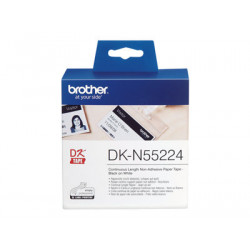 Brother DKN55224 - Papír - černá na bílé - Role (5,4 cm x 30,5 m) 1 role páska - pro Brother QL-1050, QL-1060, QL-500, QL-550, QL-560, QL-570, QL-580, QL-650, QL-700, QL-720
