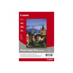 Canon Photo Paper Plus SG-201 - Pololesklý - 203 x 254 mm - 260 g m2 - 20 listy fotografický papír - pro PIXMA iP3300, iP4300, iP5300, MP180, MP490, MP510, MP550, MP560, MP600, MP810, MX330