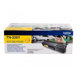 Brother TN329Y - 2-balení - žlutá - originální - kazeta s barvivem - pro Brother DCP-L8450CDW, HL-L8350CDW, HL-L8350CDWT, MFC-L8850CDW