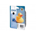 Epson T0551 - 8 ml - černá - originální - blistr s RF akustickým alarmem - inkoustová cartridge - pro Stylus Photo R240, R245, RX420, RX425, RX520