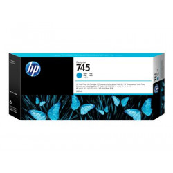 HP 745 - 300 ml - Vysoká kapacita - azurová - originální - DesignJet - inkoustová cartridge - pro DesignJet HD Pro MFP, Z2600 PostScript, Z5600 PostScript