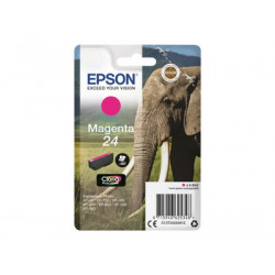 Epson 24 - 4.6 ml - purpurová - originální - blistr s RF alarmem - inkoustová cartridge - pro Expression Photo XP-55, 750, 760, 850, 860, 950, 960, 970; Expression Premium XP-750, 850
