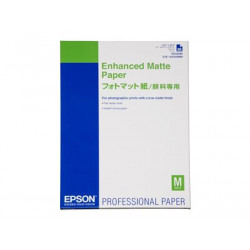 Epson Enhanced Matte - Matný - 260 mikronů - A2 (420 x 594 mm) - 192 g m2 - 50 listy papír - pro SureColor P5000, SC-P7500, P900, P9500, T2100, T3100, T3400, T3405, T5100, T5400, T5405