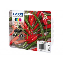 Epson 503XL Multipack - 4-balení - XL - černá, žlutá, azurová, purpurová - originální - blistr - inkoustová cartridge - pro EPL 5200; RIP Station 5200; WorkForce WF-2960