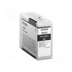 Epson T8501 - 80 ml - foto černá - originální - inkoustová cartridge - pro SureColor P800, P800 Designer Edition, SC-P800