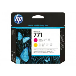 HP 771 - žlutá, purpurová - tisková hlava - pro DesignJet Z6200, Z6600 Production Printer, Z6800 Photo Production