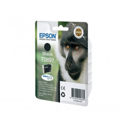 Epson T0891 - 5.8 ml - černá - originální - blistr - inkoustová cartridge - pro Stylus S21, SX110, SX115, SX210, SX215, SX218, SX400, SX410, SX415; Stylus Office BX300