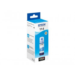 Epson 114 - 70 ml - azurová - originální - doplnění inkoustu - pro EcoTank ET-8500, ET-8550