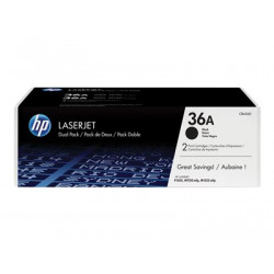 HP 36A - 2-balení - černá - originální - LaserJet - kazeta s barvivem (CB436AD) - pro LaserJet M1120 MFP, M1120n MFP, M1522n MFP, M1522nf MFP, P1505, P1505n, P1506