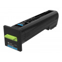Lexmark - Extra vysoká výtěžnost - azurová - originální - kazeta s barvivem LCCP, LRP - pro Lexmark CX825de, CX825dte, CX825dtfe, CX860de, CX860dte, CX860dtfe