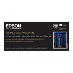 Epson PremierArt Water Resistant Canvas - Lesklý - Role (111,8 cm x 12,2 m) - 350 g m2 - 1 role umělecký papír - pro Stylus Pro 11880, Pro 98XX; SureColor SC-P10000, P20000, P8000, P9000, P9500, T7200