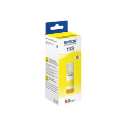 Epson EcoTank 113 - 70 ml - žlutá - originální - doplnění inkoustu - pro EcoTank ET-16150, 16650, 5150, 5170, 5800, 5850, 5880; EcoTank Pro ET-16680, 5150, 5170