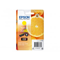 Epson 33XL - 8.9 ml - XL - žlutá - originální - blistr s RF akustickým alarmem - inkoustová cartridge - pro Expression Home XP-635, 830; Expression Premium XP-530, 540, 630, 635, 640, 645, 830, 900