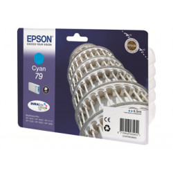 Epson 79 - 6.5 ml - azurová - originální - inkoustová cartridge - pro WorkForce Pro WF-4630DWF, WF-4640DTWF, WF-5110DW, WF-5190DW, WF-5620DWF, WF-5690DWF